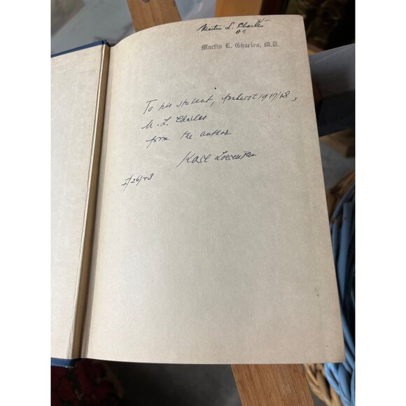 Vtg Signed By Author Political Reconstruction Hardcover 1946 by Karl Loewenstein - Picture 2 of 10
